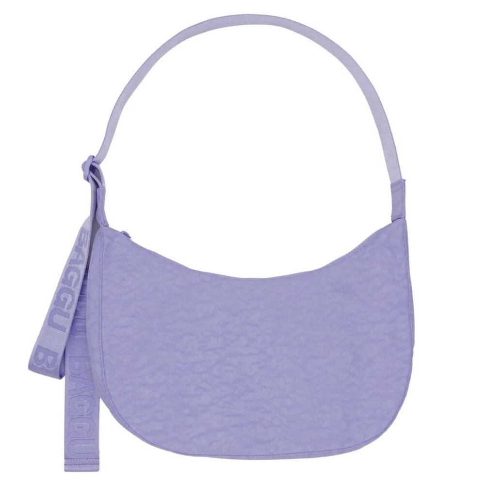 NWT Baggu Medium Crescent Bag - Wisteria